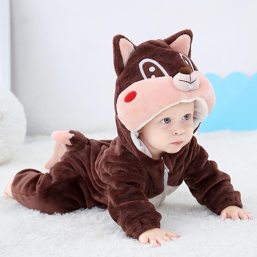 Baby Squirrel Onesie Pajamas