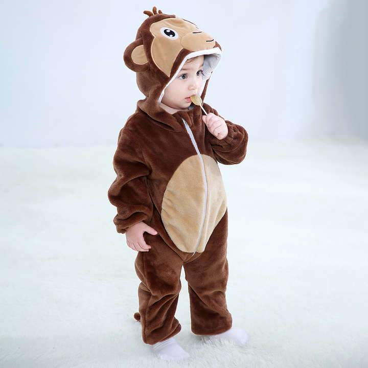 Baby Monkey Onesie Costume