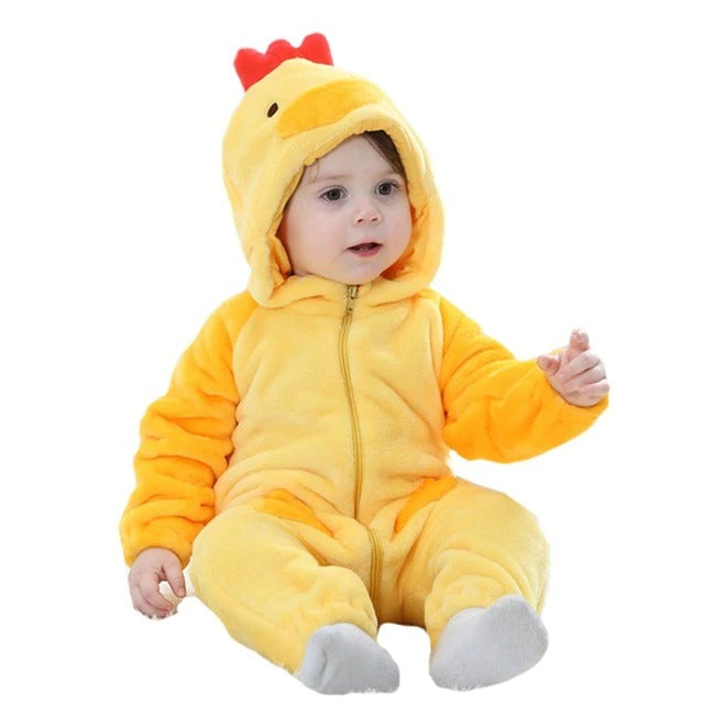 Baby Chicken Onesie Pajamas