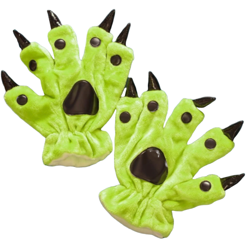 Lime Claw Gloves