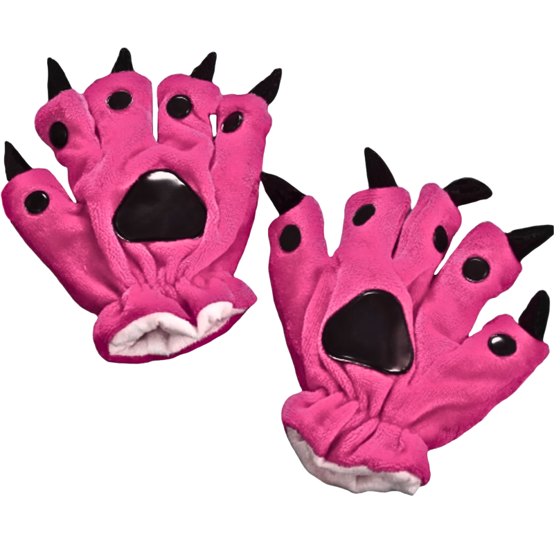 Fuchsia Claw Gloves
