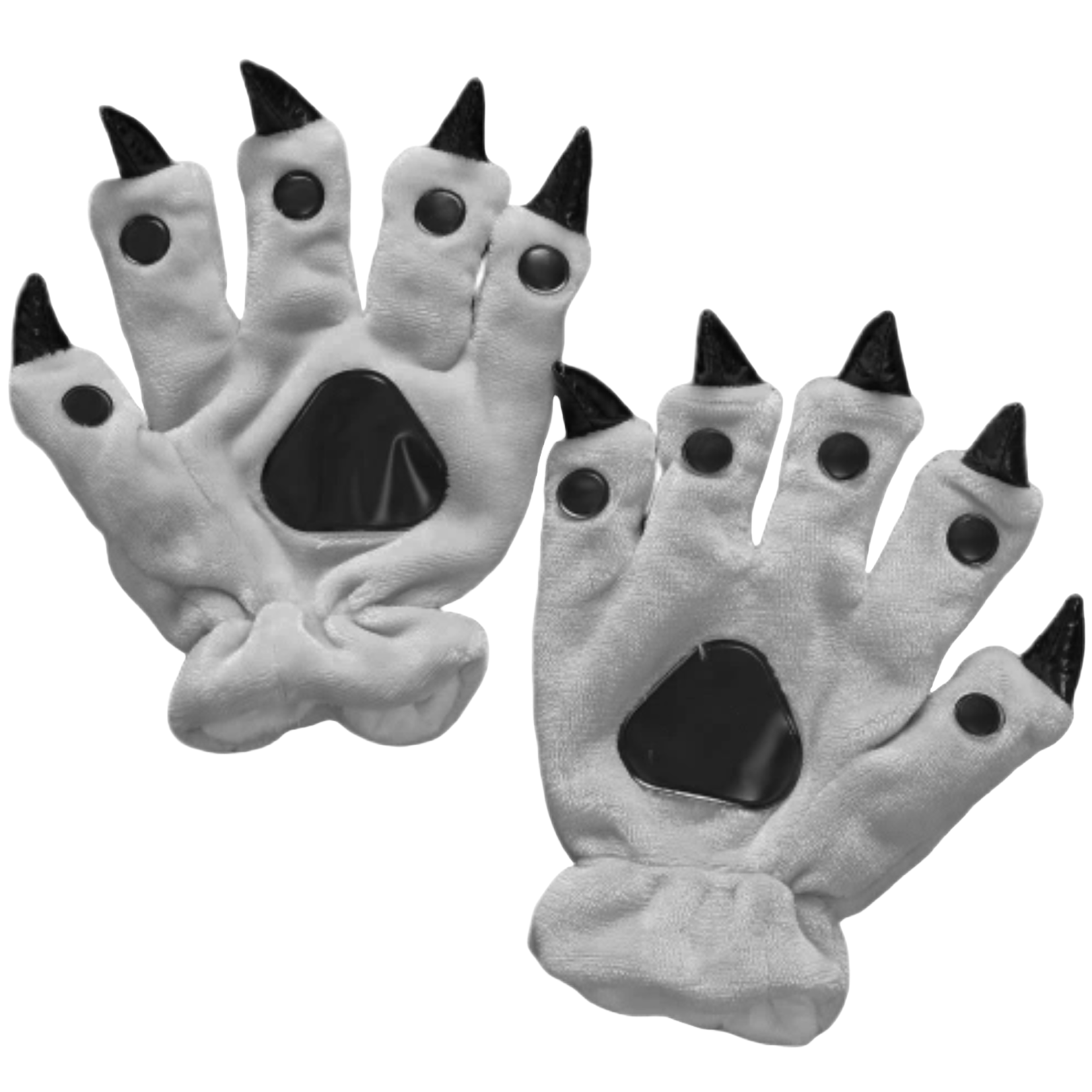 Gray Claw Gloves