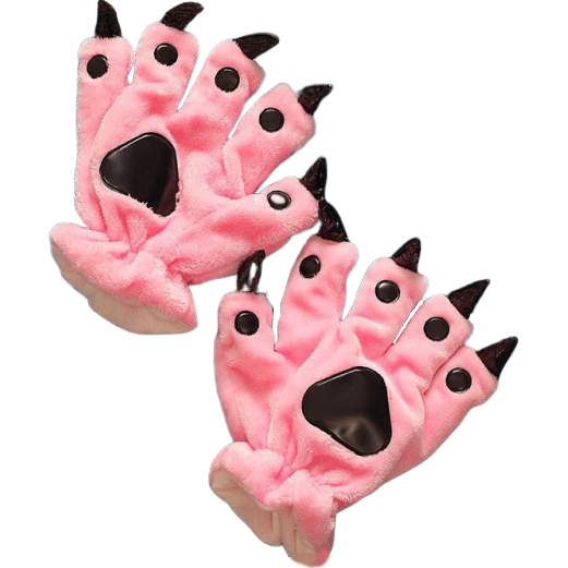 Pink Claw Gloves