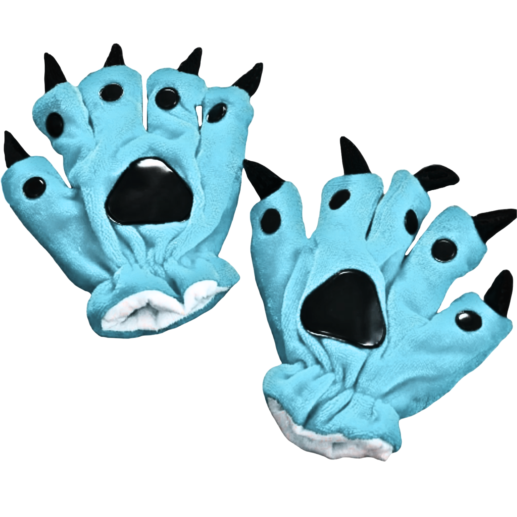 Turquoise Claw Gloves