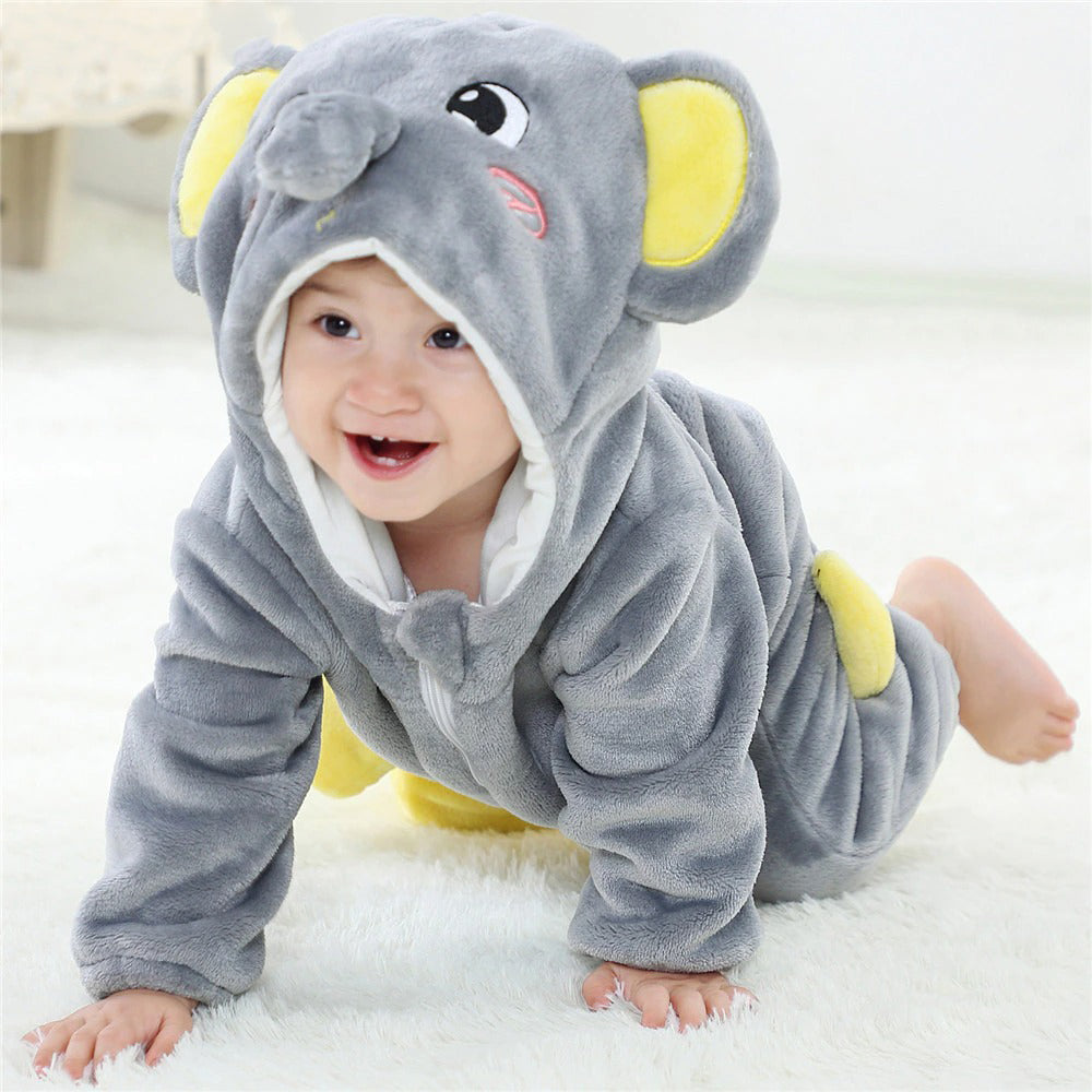 Baby Elephant Onesie Pajamas