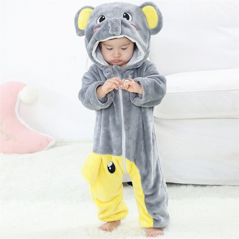 Baby Elephant Onesie Costume