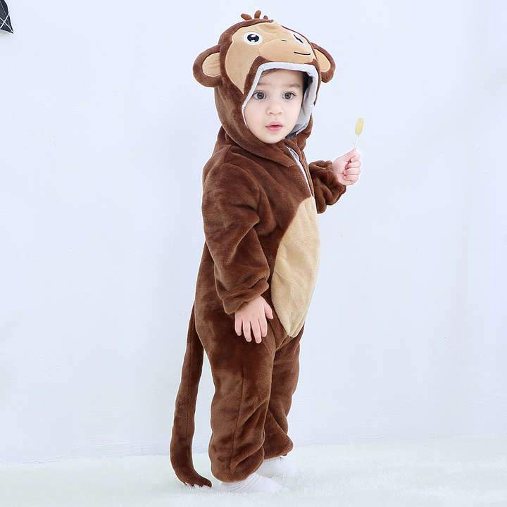 Baby Monkey Onesie Pajamas