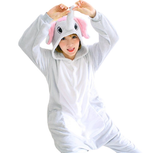 Elephant One Piece Pajamas