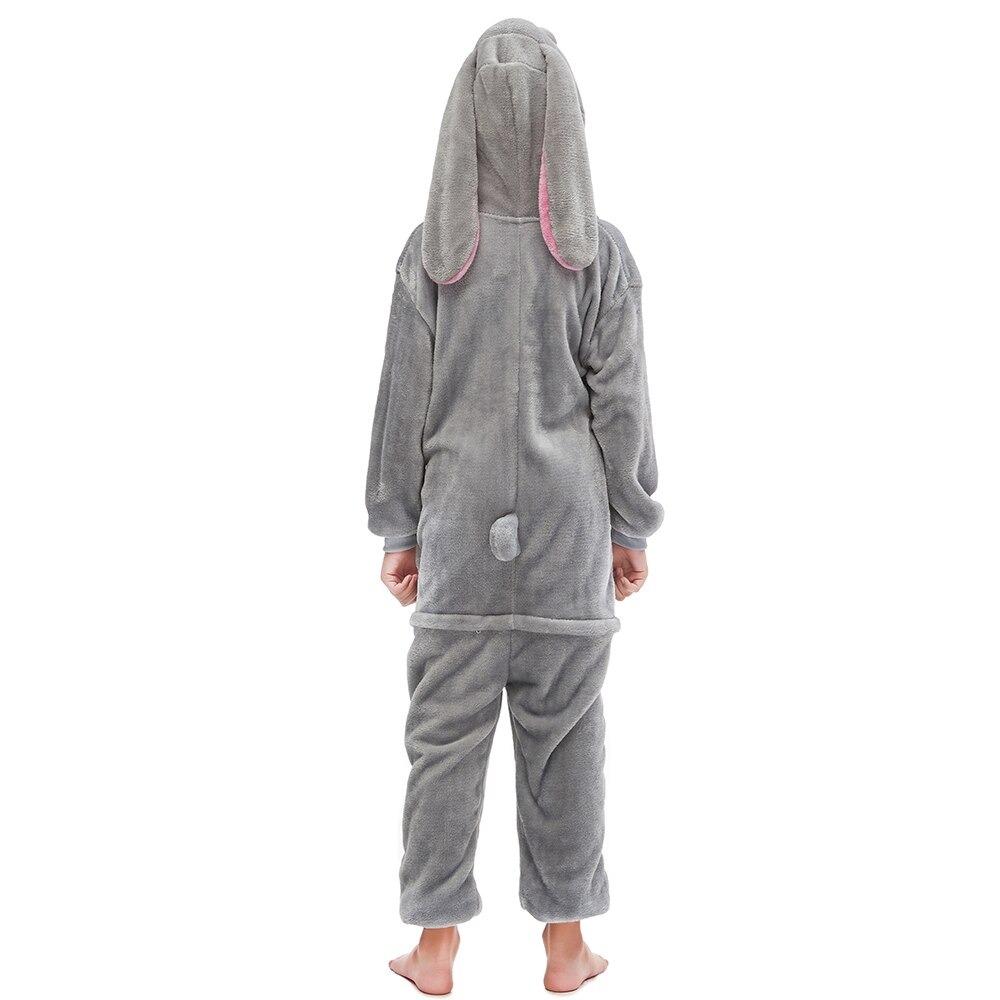 Kids Bunny One Piece Pajamas