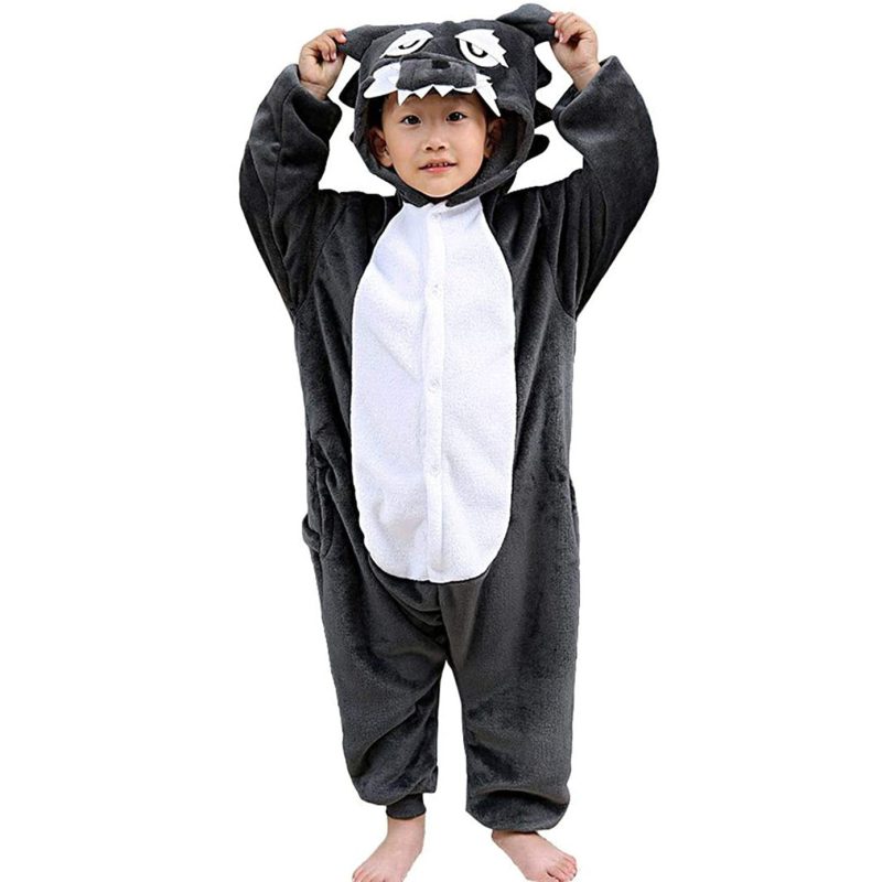 Kids Wolf Onesie