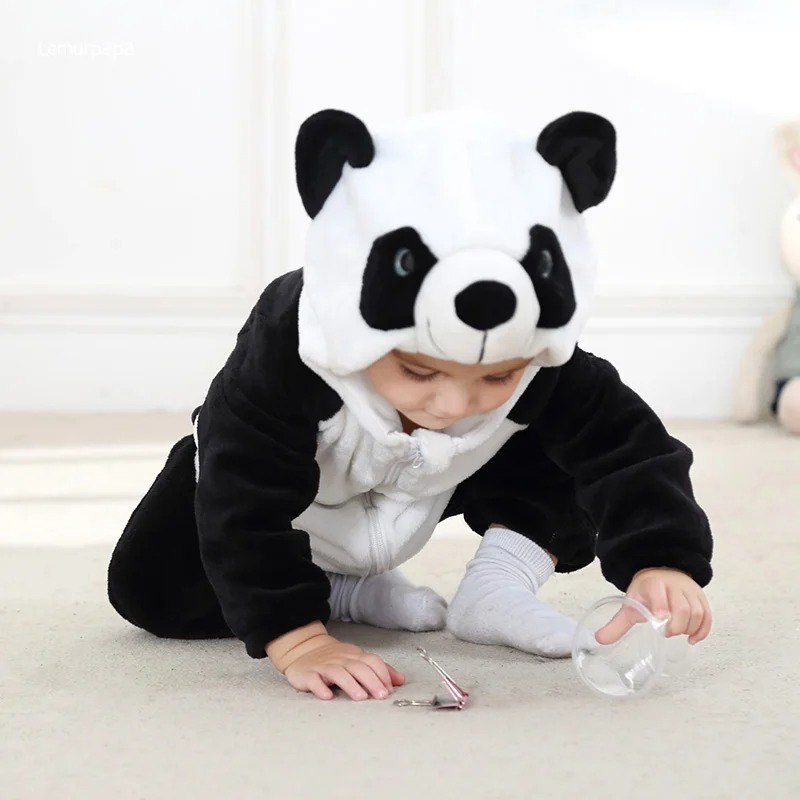 Baby Panda Onesie Pajamas