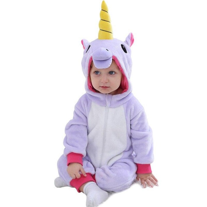 Baby Unicorn Hooded Onesie