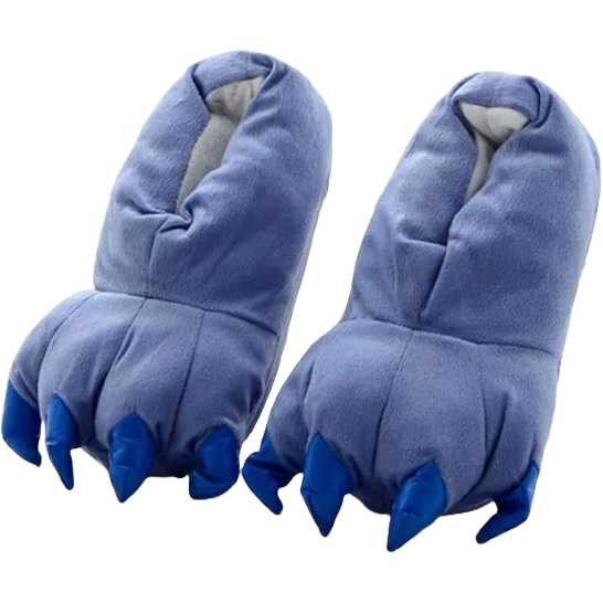 Blue Claw Slippers