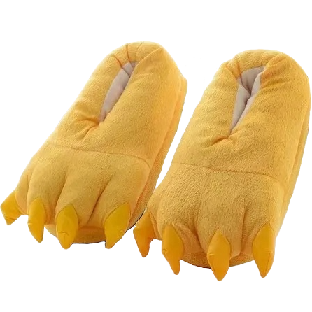 Yellow Claw Slippers