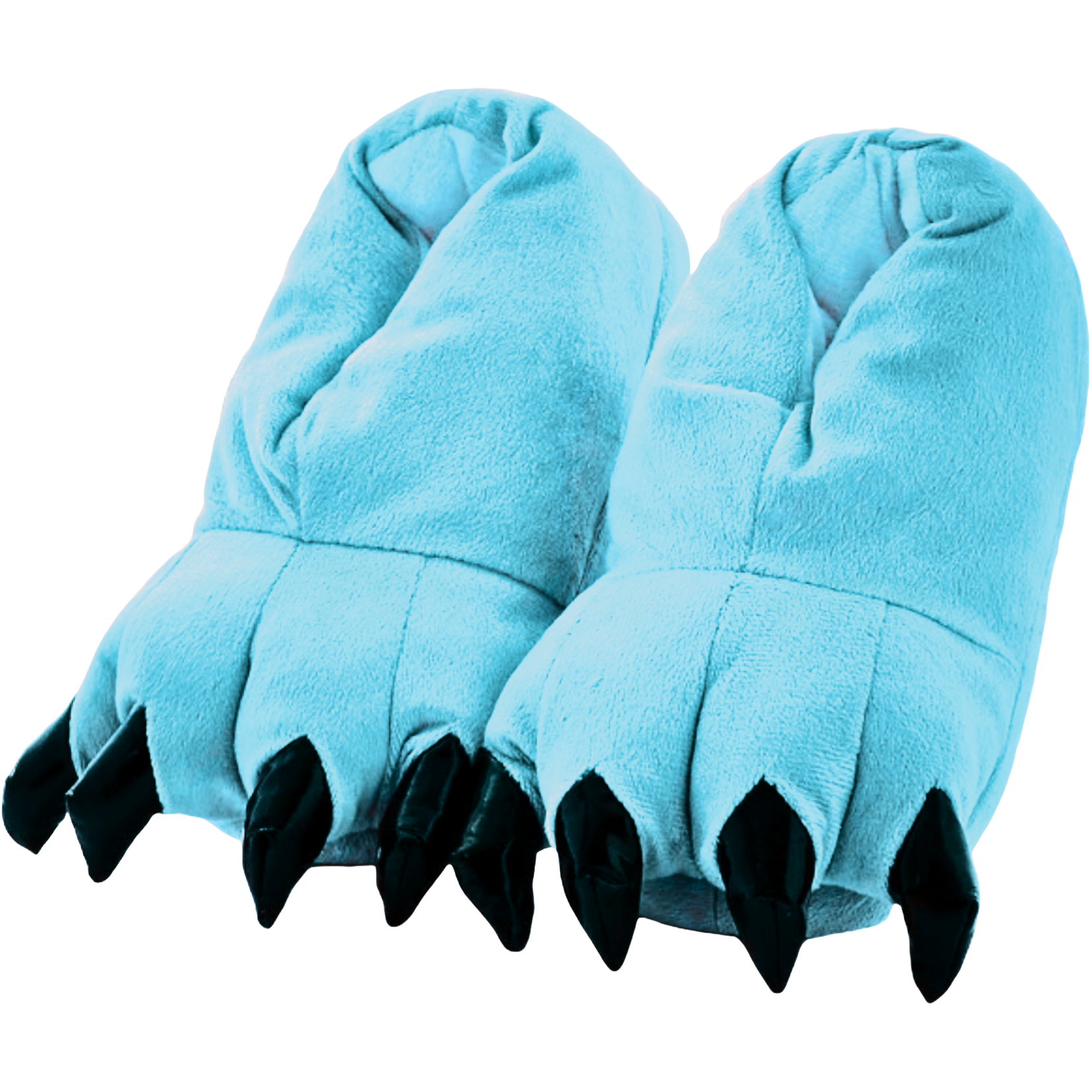 Turquoise Claw Slippers