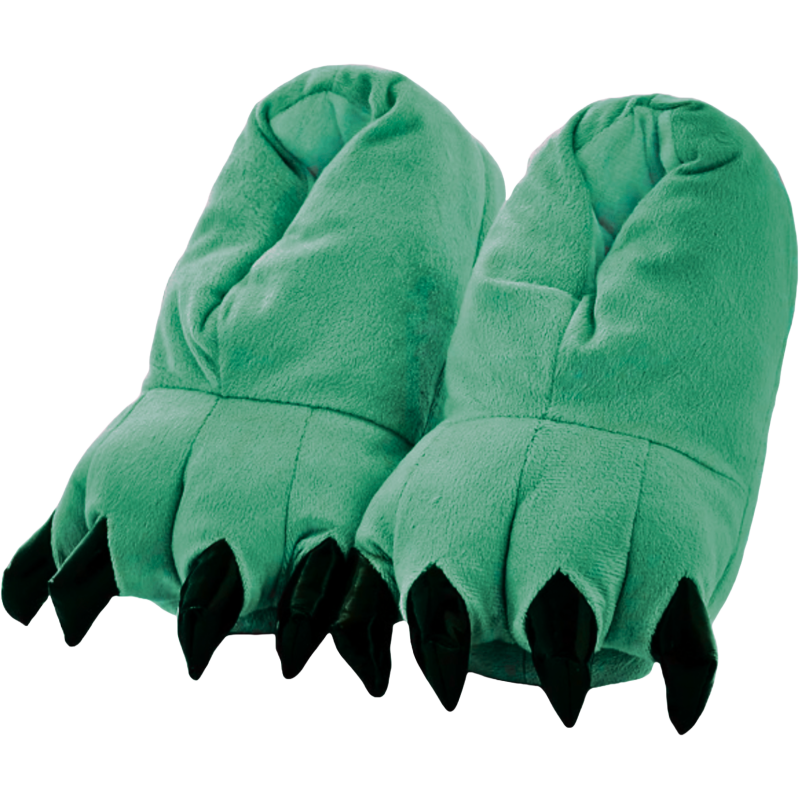 Green Claw Slippers