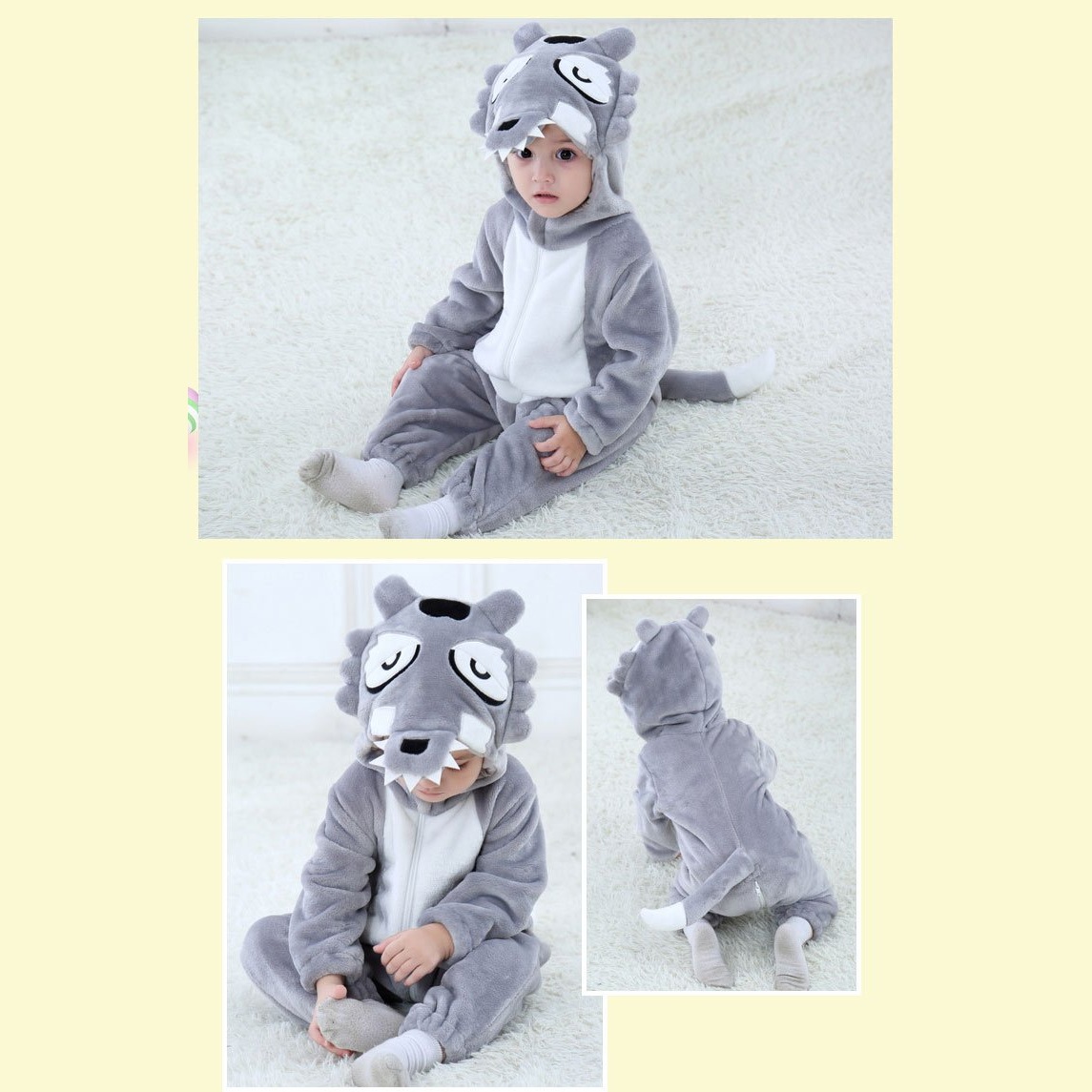 Baby Wolf Pajamas
