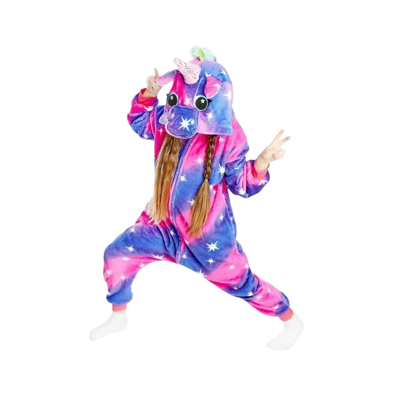 Kids Unicorn Hooded Kigurumi