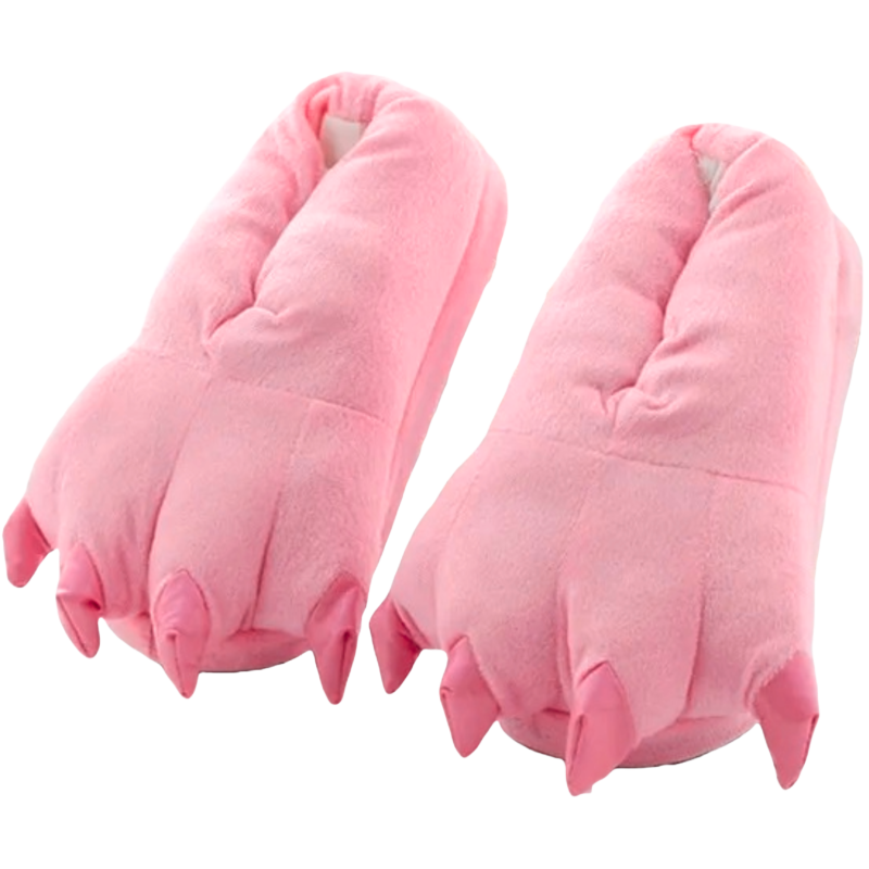 Pink Claw Slippers